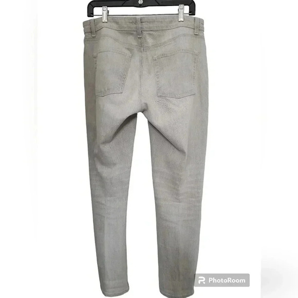 Eileen Fisher Grey Organic Cotton Jeans - Picture 1 of 3